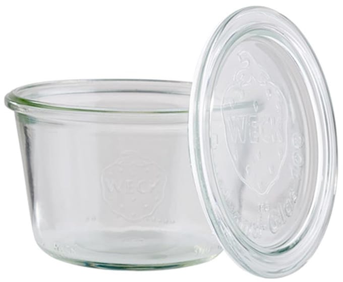 APS Voorraadpot - Bewaarpot - Vaatwasserbestendig - 3-Delige Set - Glas - Transparant - 370 ml
