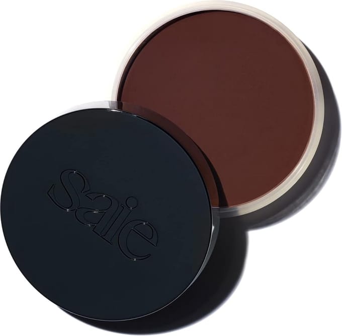 Saie Sun Melt Natural Cream Bronzer - Dark Bronze