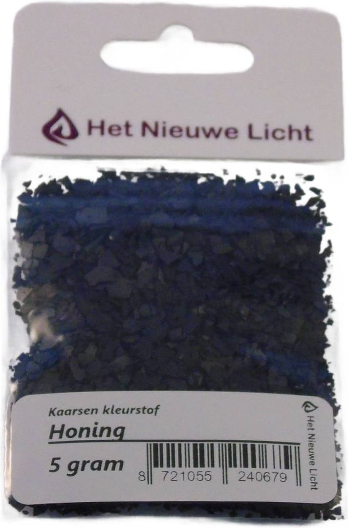 Het Nieuwe Licht ® - Kaarsen kleurstof - HONING - 5 gram