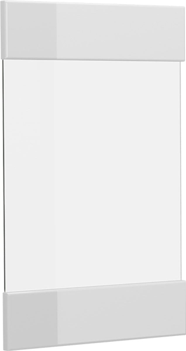 Vicco R-Line Keukenfront – 39.6 x 59 cm meubelfront voor de glazen hangkast Wit Hoogglans
