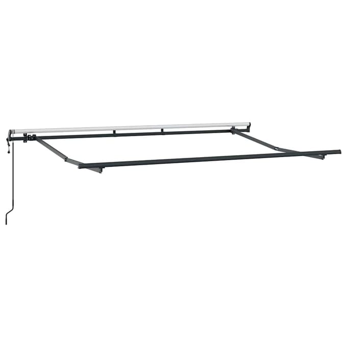 vidaXL - Zonnescherm - Frame - Antraciet - 3,5 - x - 2 - m - Metaal