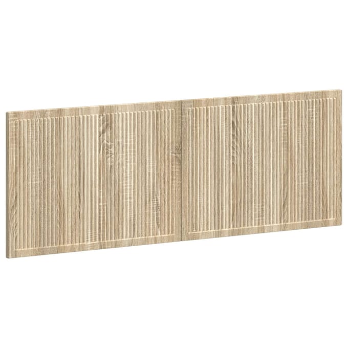 vidaXL - Wandgemonteerd - Hoofdbord - EDE - Sonoma - Eiken - Bewerkt - hout