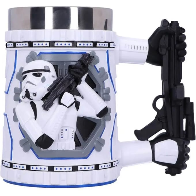 Nemesis Now - Star Wars - Stormtrooper - Bierpul - Wit - 18cm