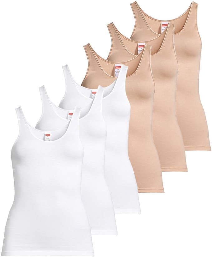Conta Dames onderhemd 6 pack Modal