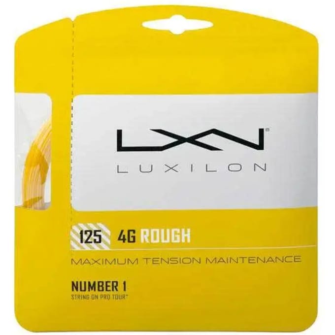Luxilon 4G Rough Set Snaren 12,2m-Goud