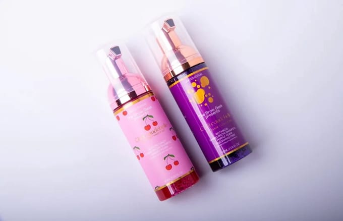 THE BROW GEEK x CHATEAUDEBELLE BROW SHAMPOO FOAM