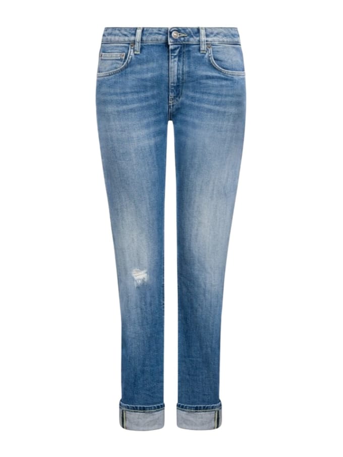 jeans vrouw Dondup - Jeans. 5tasche slank - blauw