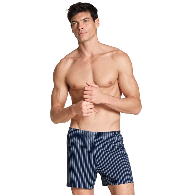 CALIDA-Prints Benefit-Mannen-Korte short-Blauw-Maat-Niet van toepassing