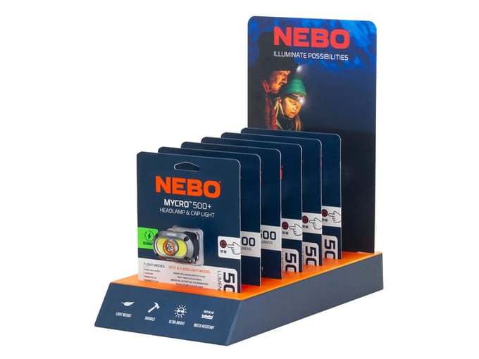 Nebo mycro 500+ display