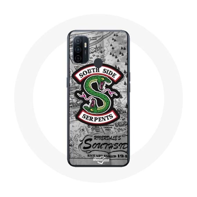 Oppo A53 case Riverdale zuidzijde slangen