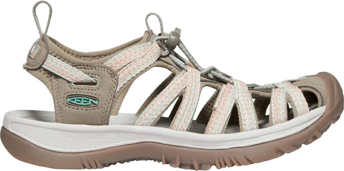 Keen - Whisper Dames Wandelsandalen Taupe/Coral - Maat 42
