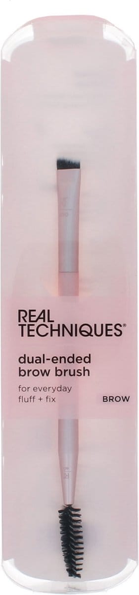 Eyebrow Brush Real Techniques Dual-Ended Pink