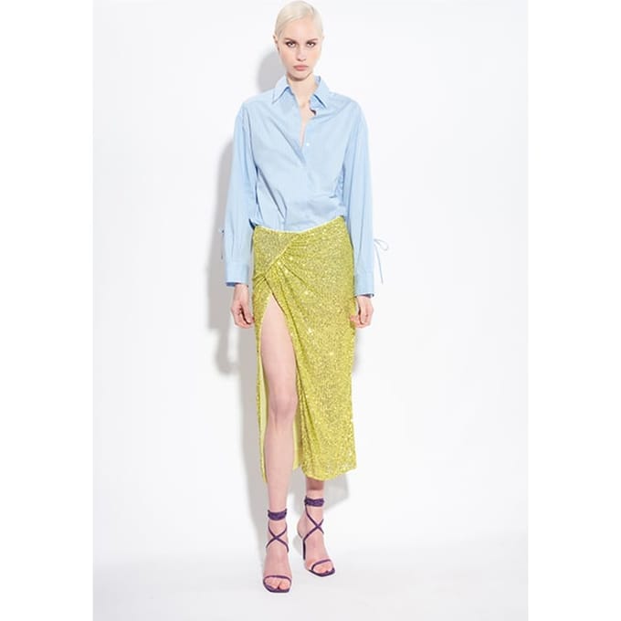 PINKO Cracovia Camicia Popeline Rigato Azure/white Größe: 42 | Blusen Outlet | Damen | Blau