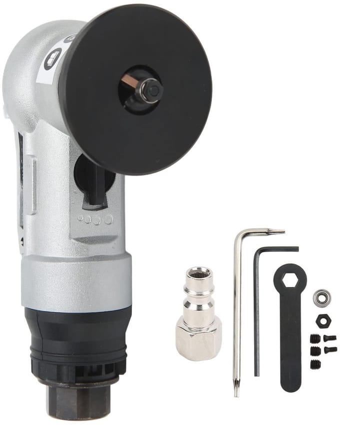 Dailygoods- Afschuinmachine Pneumatisch - Afschuinfreesmachine - Metaalbewerking - Instelbare Diepte 0,1-0,9 mm - 30000RPM - Wolfraamstaal - Freesmachine