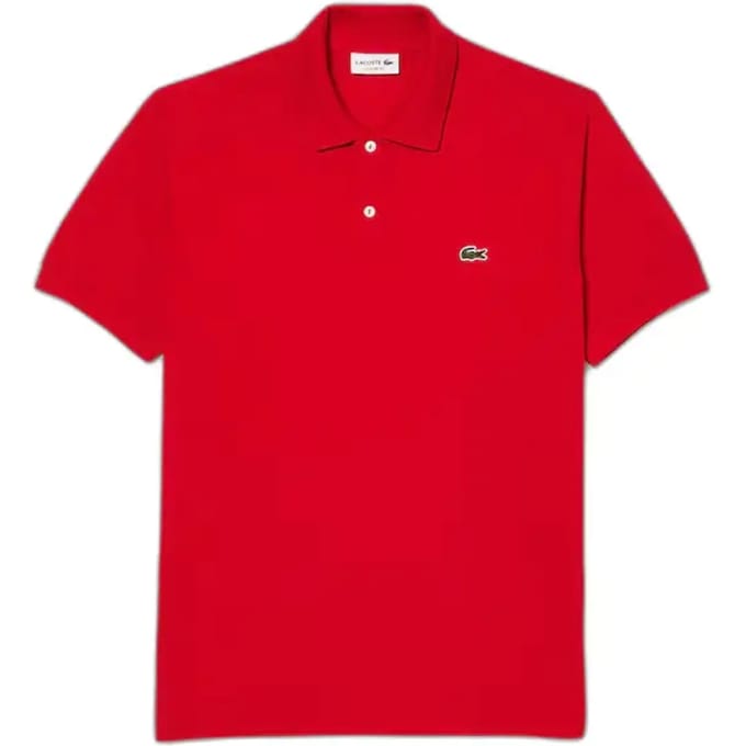Lacoste L.12.12 Heren Poloshirt - Red - Maat M