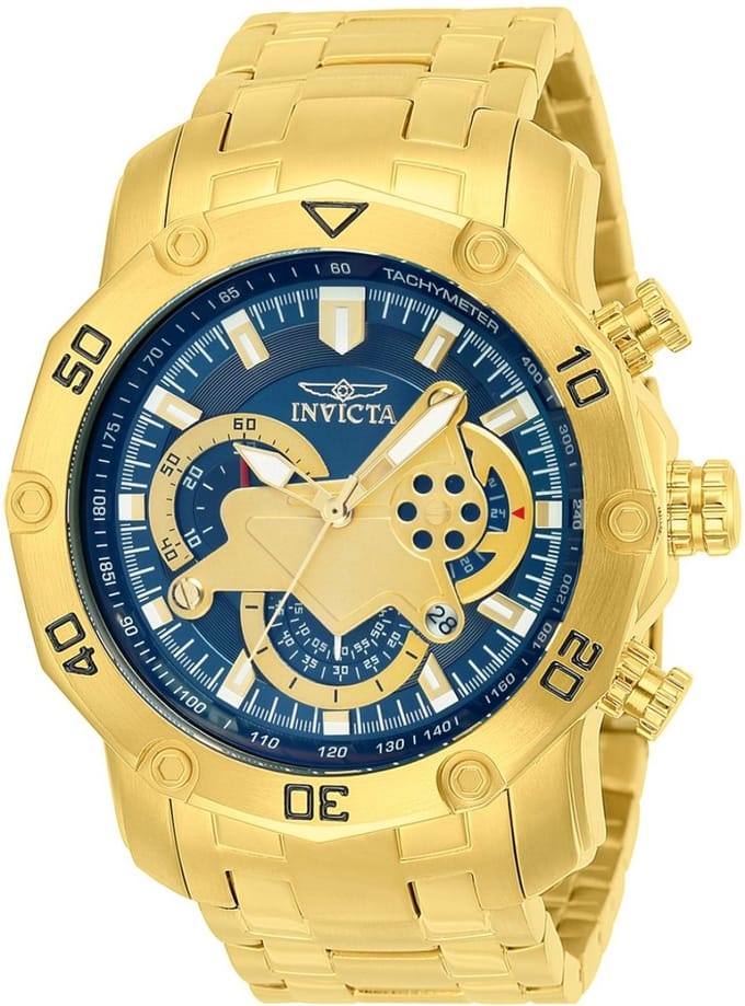 Invicta Pro Diver - SCUBA 22765 Heren Quartz Horloge - 50 mm