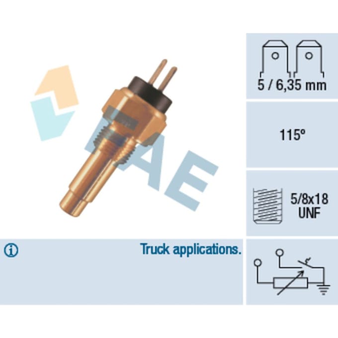 Temperatuursensor FAE 34480