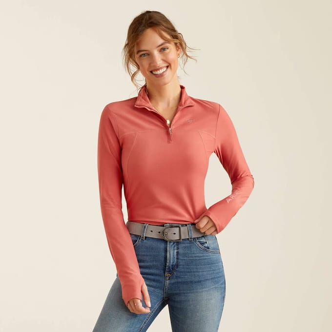 Damestrui met 1/4 rits Ariat Lowell 3.0