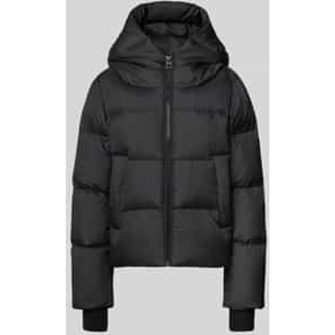 Regular fit donsjack met capuchon