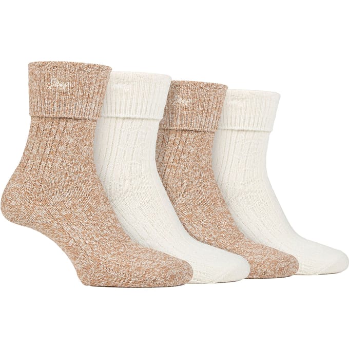 Dames 4-Pack Super Zachte Wandelsokken | Buitensokken voor Hiken