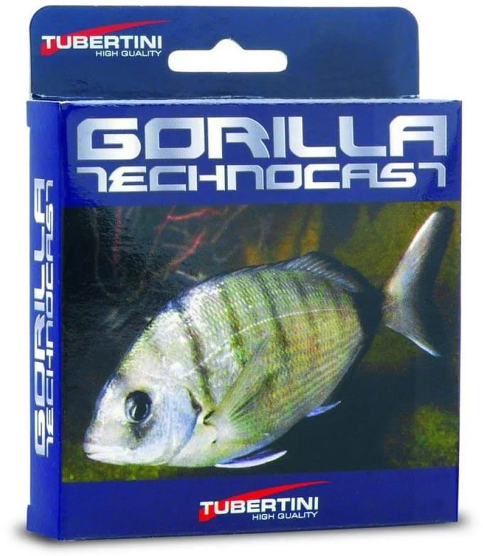 Tubertini Gorilla Technocast Black Monofilament 350 M Zwart 0.280 mm