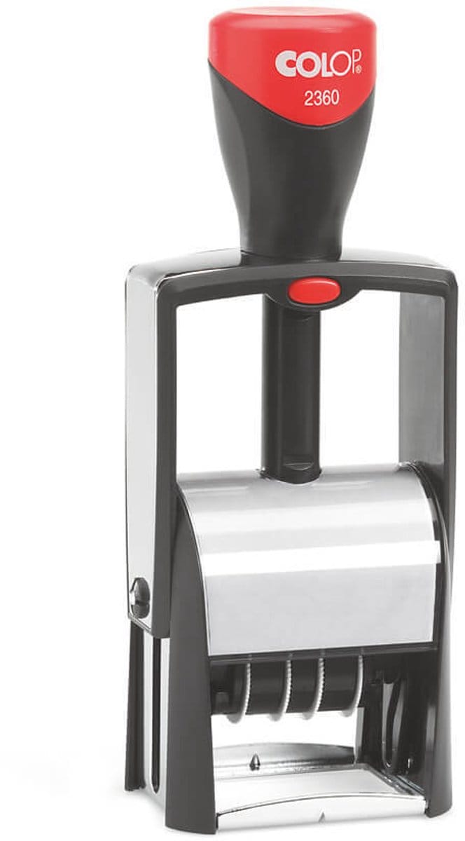 Woord-datumstempel Colop Heavy Duty 2360 Classic Line personaliseerbaar