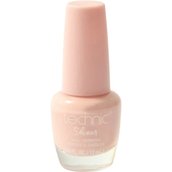 Technic Sheer Nail Varnish Nude 12 ml