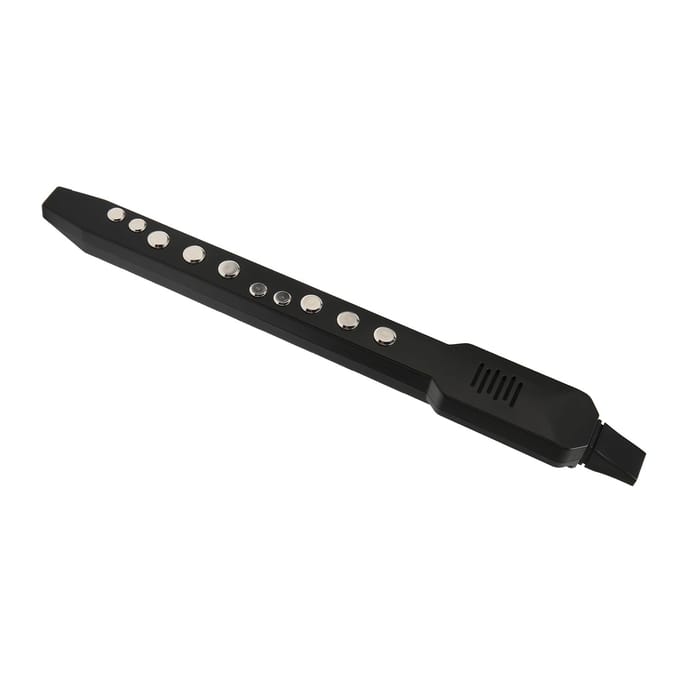 Digitaal Blaasinstrument MIDI-connectiviteit 10 Tonen Oplaadbaar Mini Elektronisch Blaasinstrument zwart