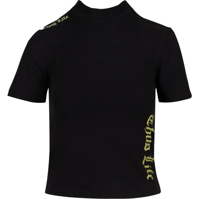 Thug Life - Statement Dames Tshirt - S - Zwart