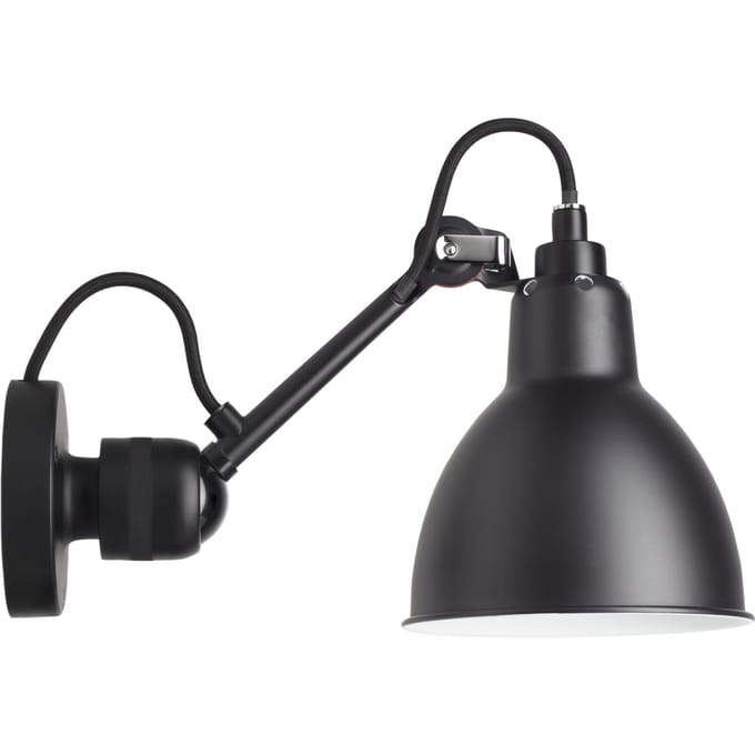 DCWéditions - LAMPE GRAS N°304 wandlamp zwart - zwart - rond