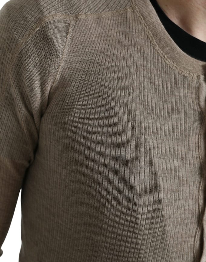 Langarm Henley Kasjmier Shirt