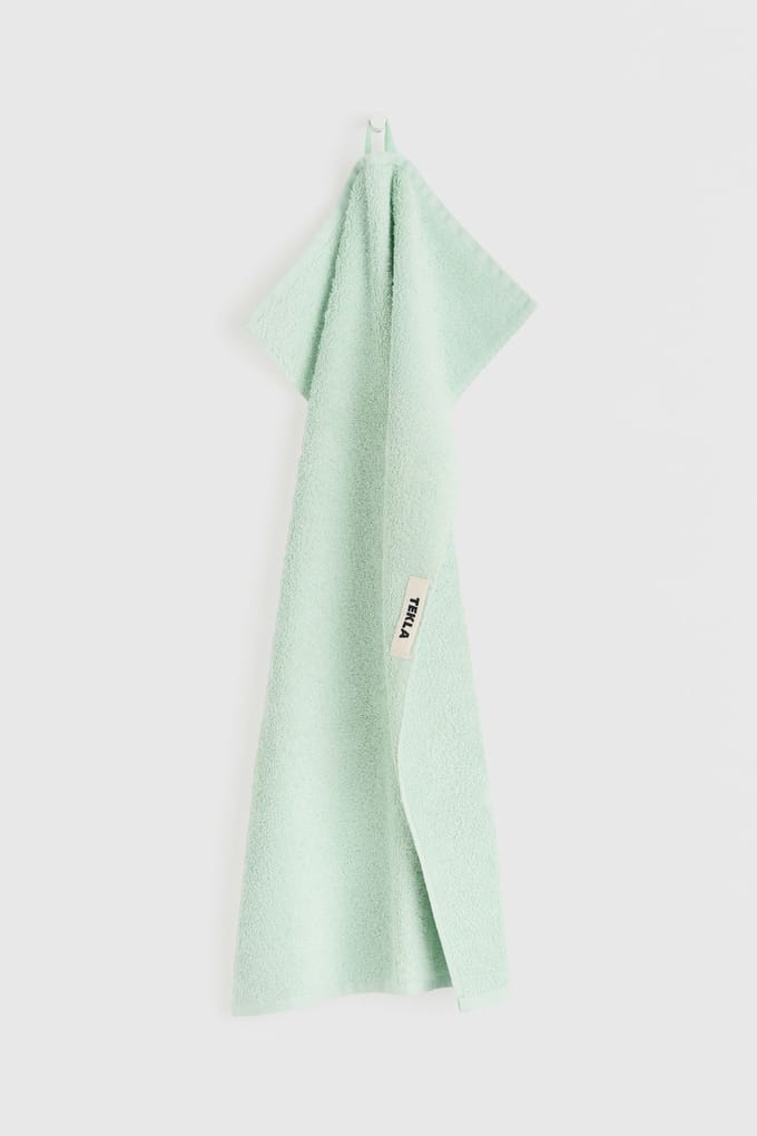Tekla Unisex Hand Towel Mint Größe: 50X80 | Handtücher Outlet | Unisex | Cyan
