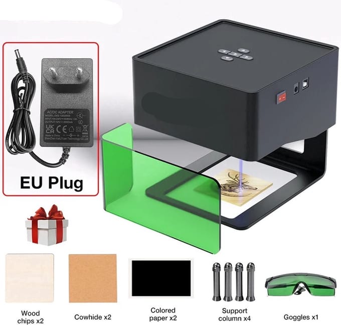 Laser Graveermachine - Laser Cutter - Multifunctioneel - Makkelijk te installeren