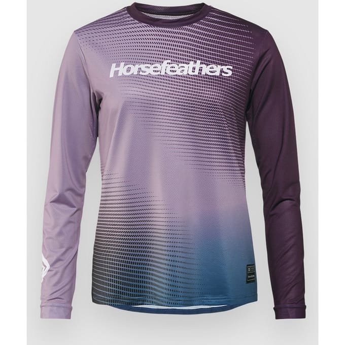 Horsefeathers W Quantum Ls fietsshirt (iris Fade Out) - S