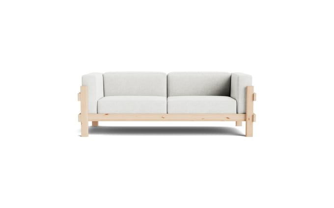 Normann Copenhagen Kube 3-zitsbank - pijnboom - Group 5 / Hallingdal 110