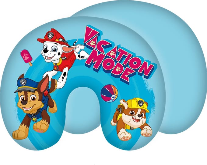 PAW Patrol Nekkussentje Vacation Mode - ca. 28 x 33 cm - Polyester