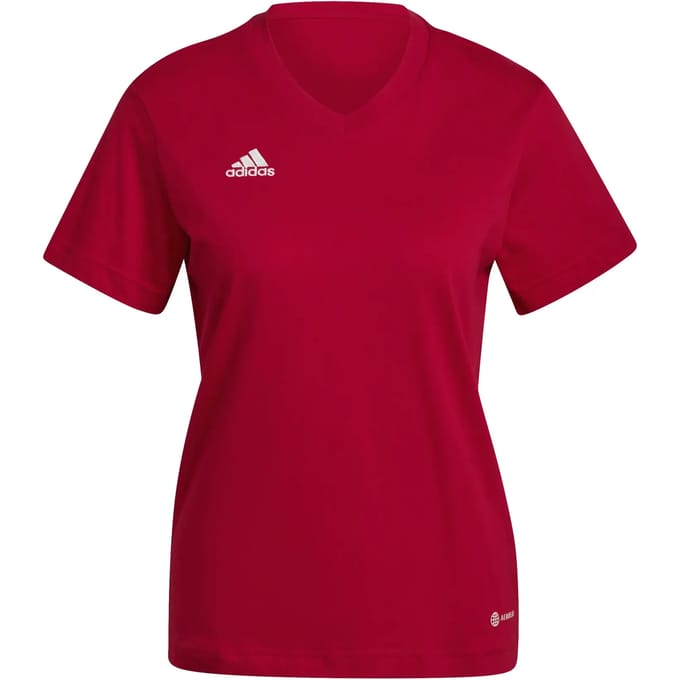 adidas Performance Entrada 22 T-shirt - Dames - Rood- S