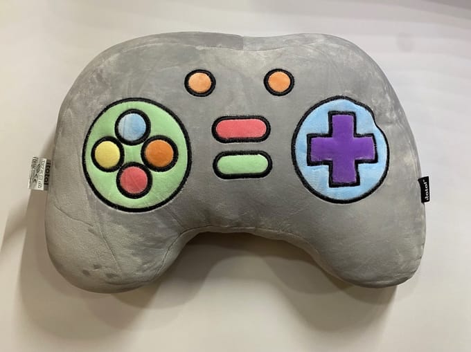 i-total - Fluffy Kussen Let's Play - Gamepad
