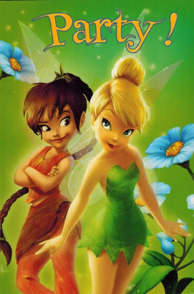 Uitnodigingen Disney - Tinkerbel
