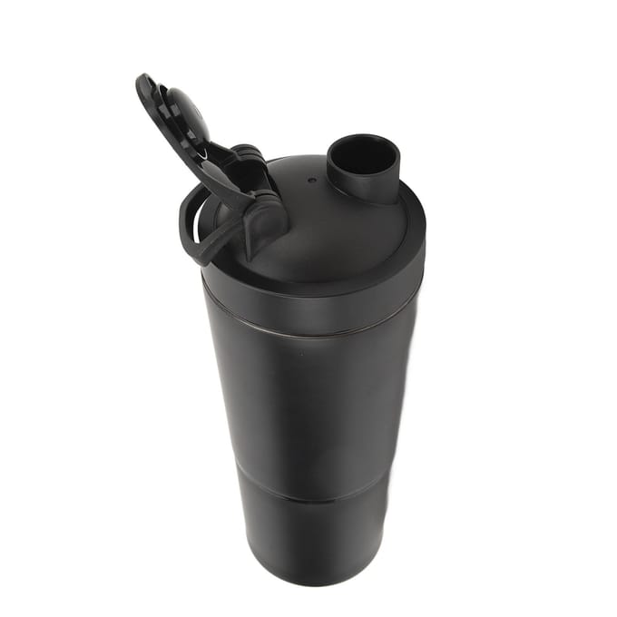Shakerfles RVS Eiwitshaker Schalen Draagbare Shakerbeker met Draadklopper voor Eiwit