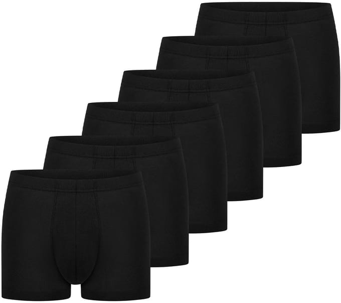 Schiesser Heren Shorts / Pants 6er Pack - 95/5 Essentials - Cotton