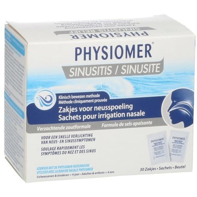 Physiomer Zeezout Neusdouche Zakjes 30