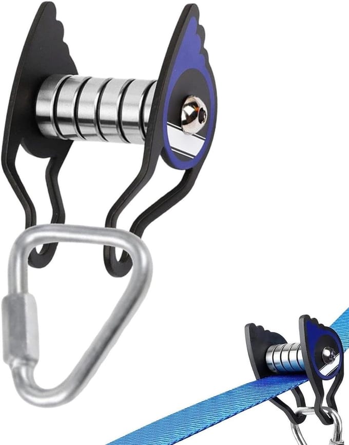 Klimkatrol - Touwrol - Buiten spelen - Robuuste constructie - 113 kg capaciteit - Zilver