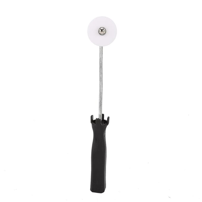 Diameter 50 mm * 2 stuks Aluminiumlegering Glasvezel Bubble Laminering Rolgereedschap white