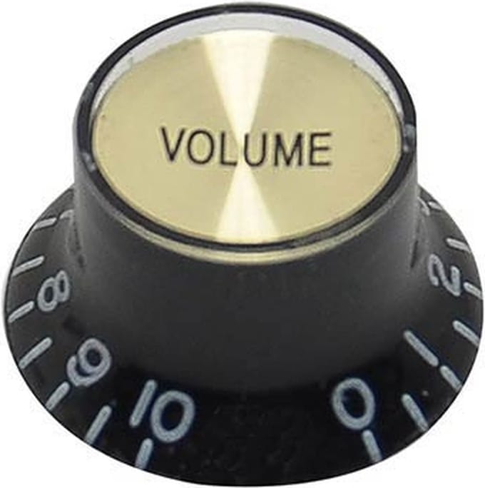 Boston KB-132-V Bellknop SG Model - Zwart met Gouden Kap