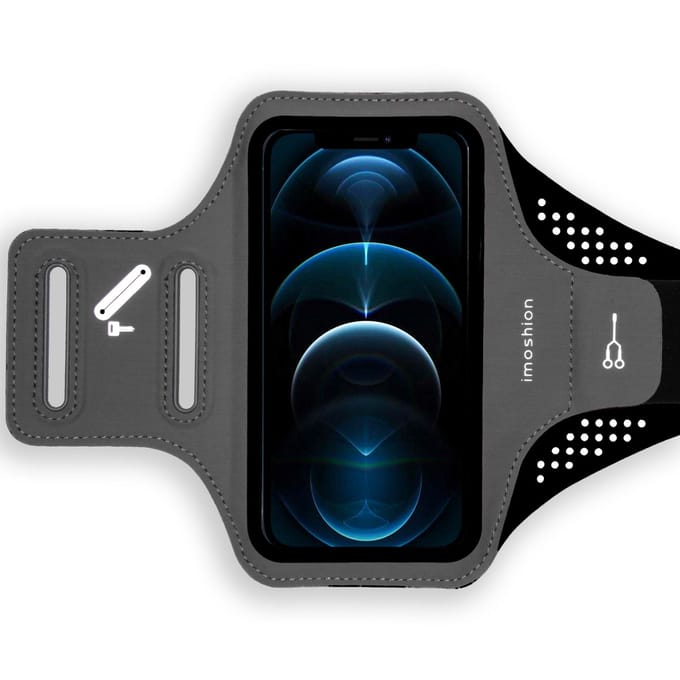 imoshion Hardloop Telefoonhouder - Hardloopband / Sportarmband - Ruimte voor Pasje en Sleutel - 5 t/m 6,1 inch