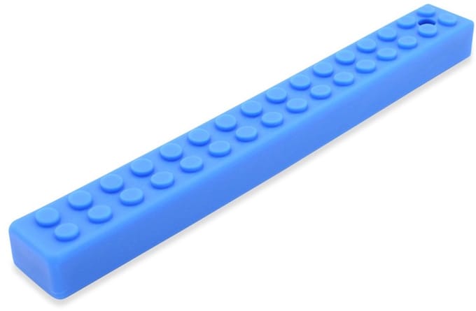 Ark Therapeutics kauwspeelgoed MEGA Brick Stick sensorisch speelgoed blauw.