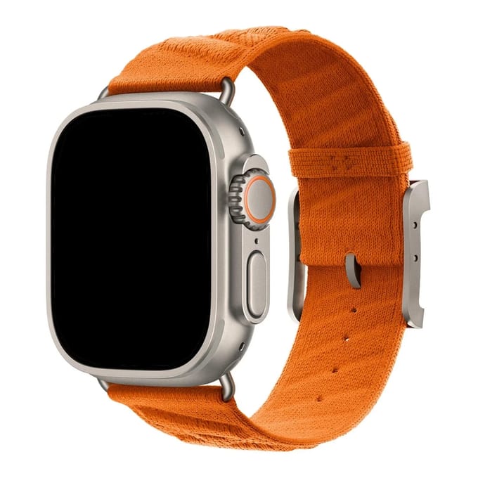 2+1 | Apple Watch Bandje Averro - Nylon - Oranje