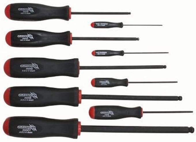 ProHold Schroevendraaierset - Inbussleutel Set - Klusjes Thuis - ProGuard Afwerking - 1.5mm-10mm - Meerkleurig