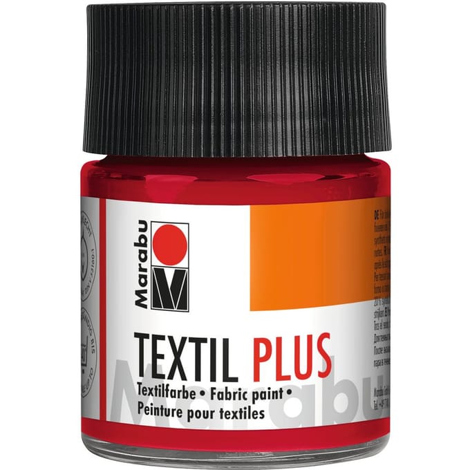 Marabu Textiel PLUS - Karmijnrood